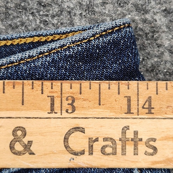 Agolde Pinch Waist Skinny Jeans Womens 28 Blue High Rise Stretch Denim USA - Picture 10 of 16